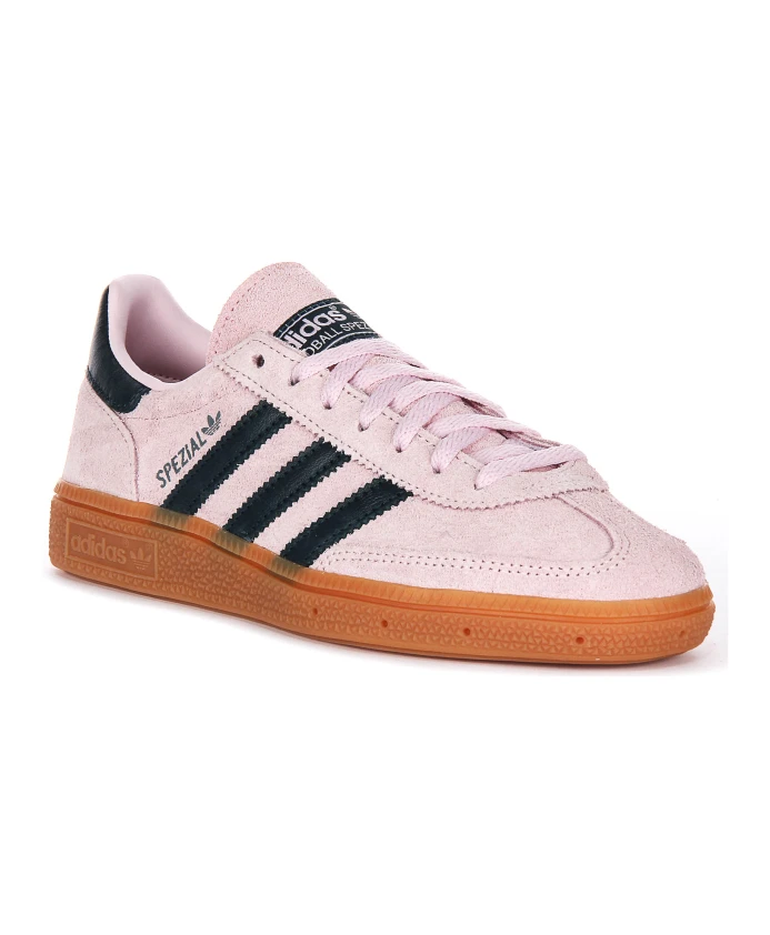 Светло-Розовые женские гандбольные кроссовки Adidas, розовый — фото 2