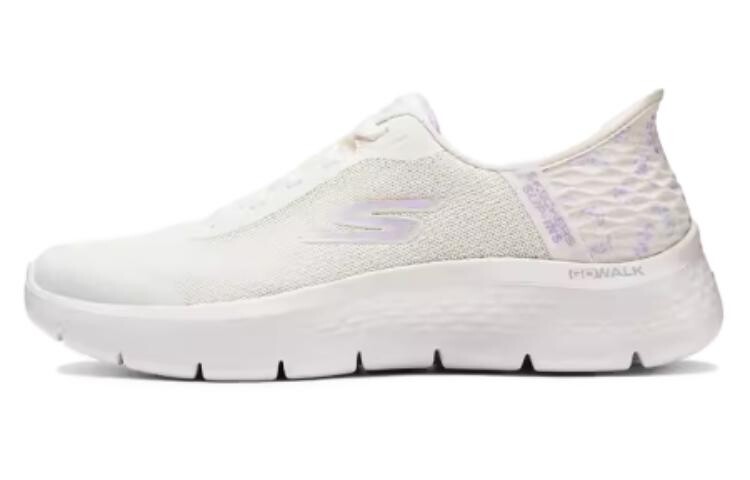 

Кроссовки для бега Go Walk Flex женские с низким верхом, белые/фиолетовые Skechers