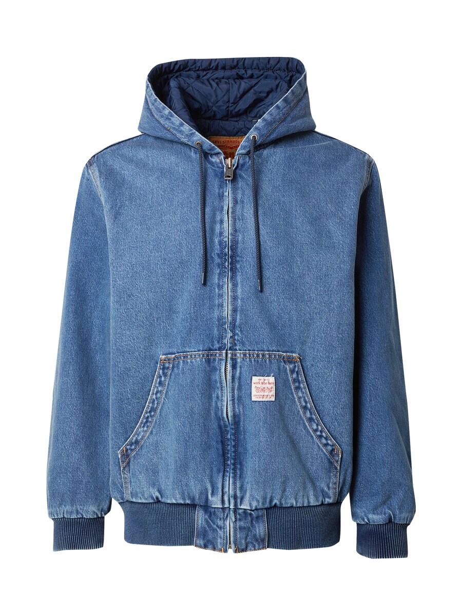 

Демисезонная куртка LEVIS ┬о Potrero Denim Hoodie, Blue denim