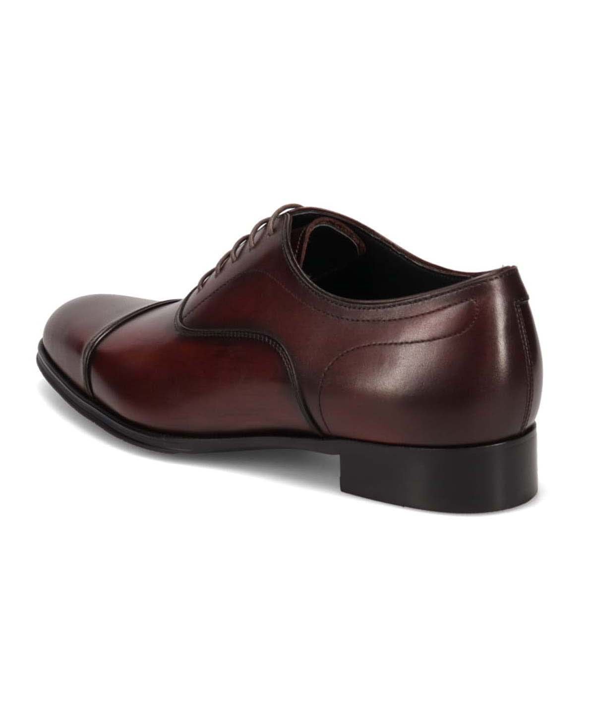 Реабилитационные туфли Madras, туфли Inner Wing Straight Tip Dress Shoes. Madras, brown — фото 3