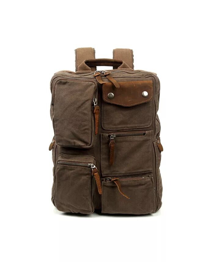 

Холщовый рюкзак Ridge Valley TSD BRAND, зеленый