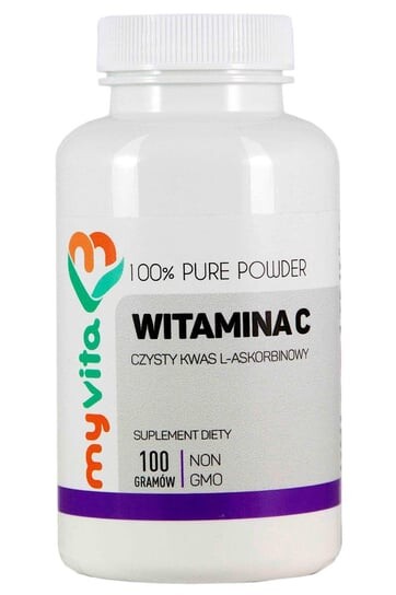 

MyVita, Витамин С, L-аскорбиновая кислота, Добавка , порошок, 100 г