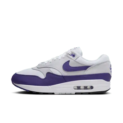 

Кроссовки Nike Air Max 1 SC, цвет White/Football Grey/Black/Field Purple