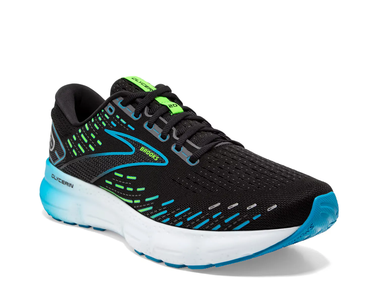 

Кроссовки Glycerin 20 Running Shoe Brooks, черный/синий