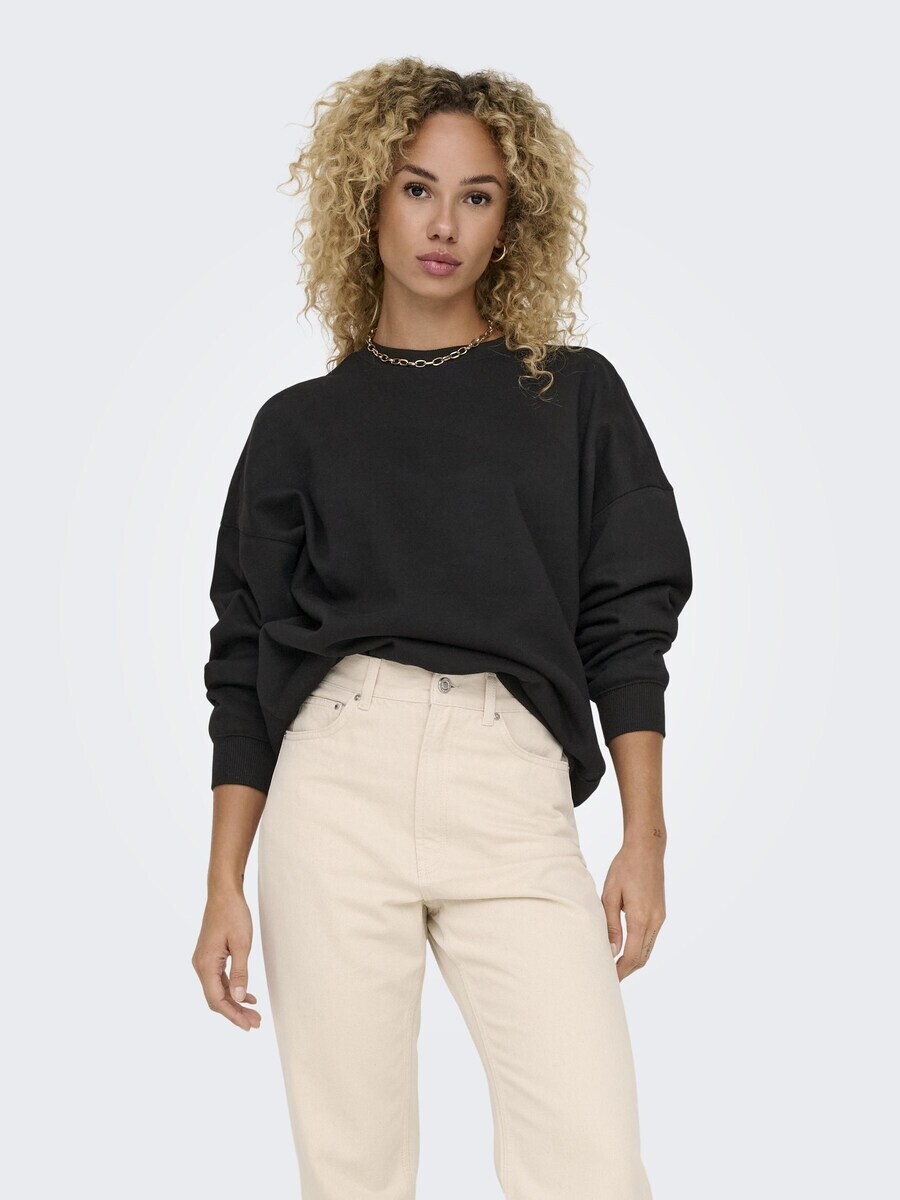 

Свитер ONLY Sweatshirt, черный
