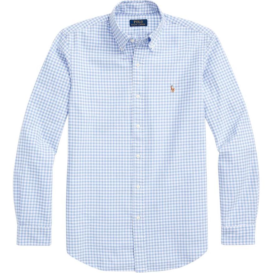 

Футболка Polo Ralph Lauren в клетку, синяя