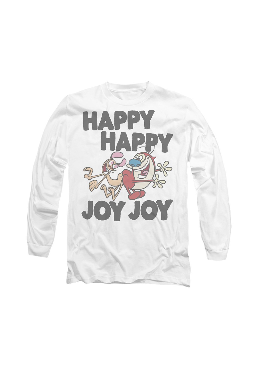 

Топ с длинными рукавами REN AND STIMPY HAPPY PF Cotton Soul, белый