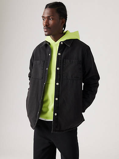 

Двусторонняя утепленная рубашка Bryant Levi's, цвет Black Denim - Black