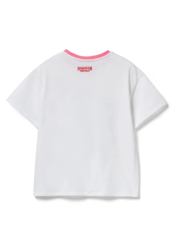 Футболка с принтом из сериала «очень странные дела» United Colors Of Benetton, White — фото 2