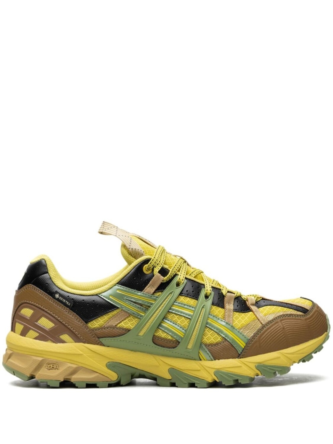 

ASICS кроссовки на шнуровке, желтый, Серый, ASICS кроссовки на шнуровке, желтый