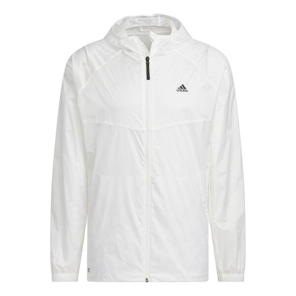 

Куртка Adidas Hooded Windbreaker Jacket 'White', белый