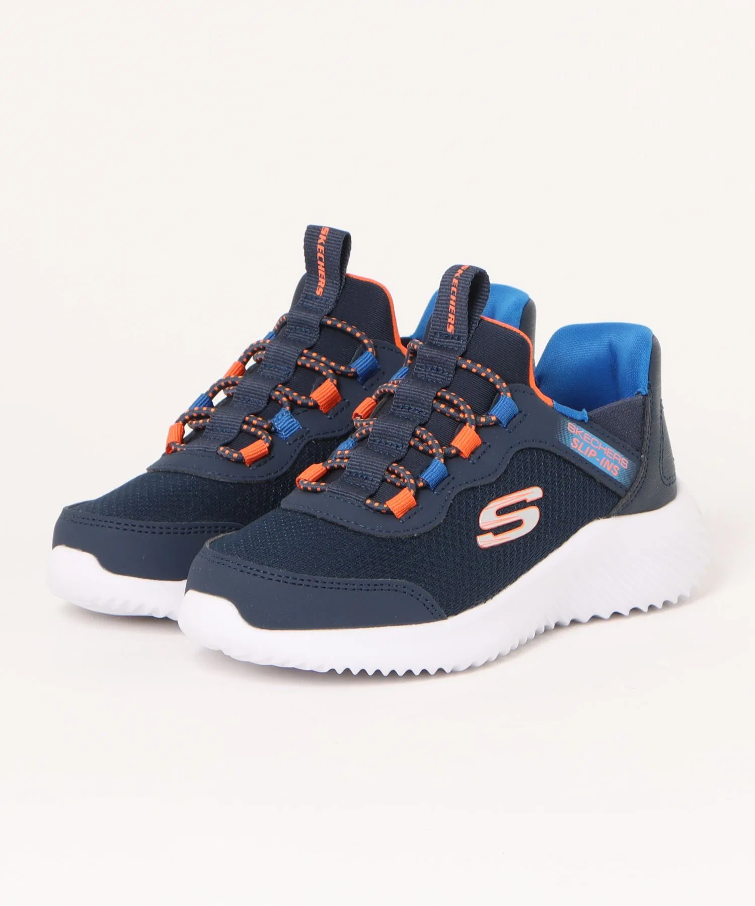 Детские кроссовки SKECHERS BOUNDER - BRISK-BURST тёмно-синие