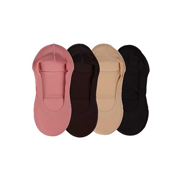 

4 пары женских носков без шва с мягкой подкладкой Memoi, Mauve