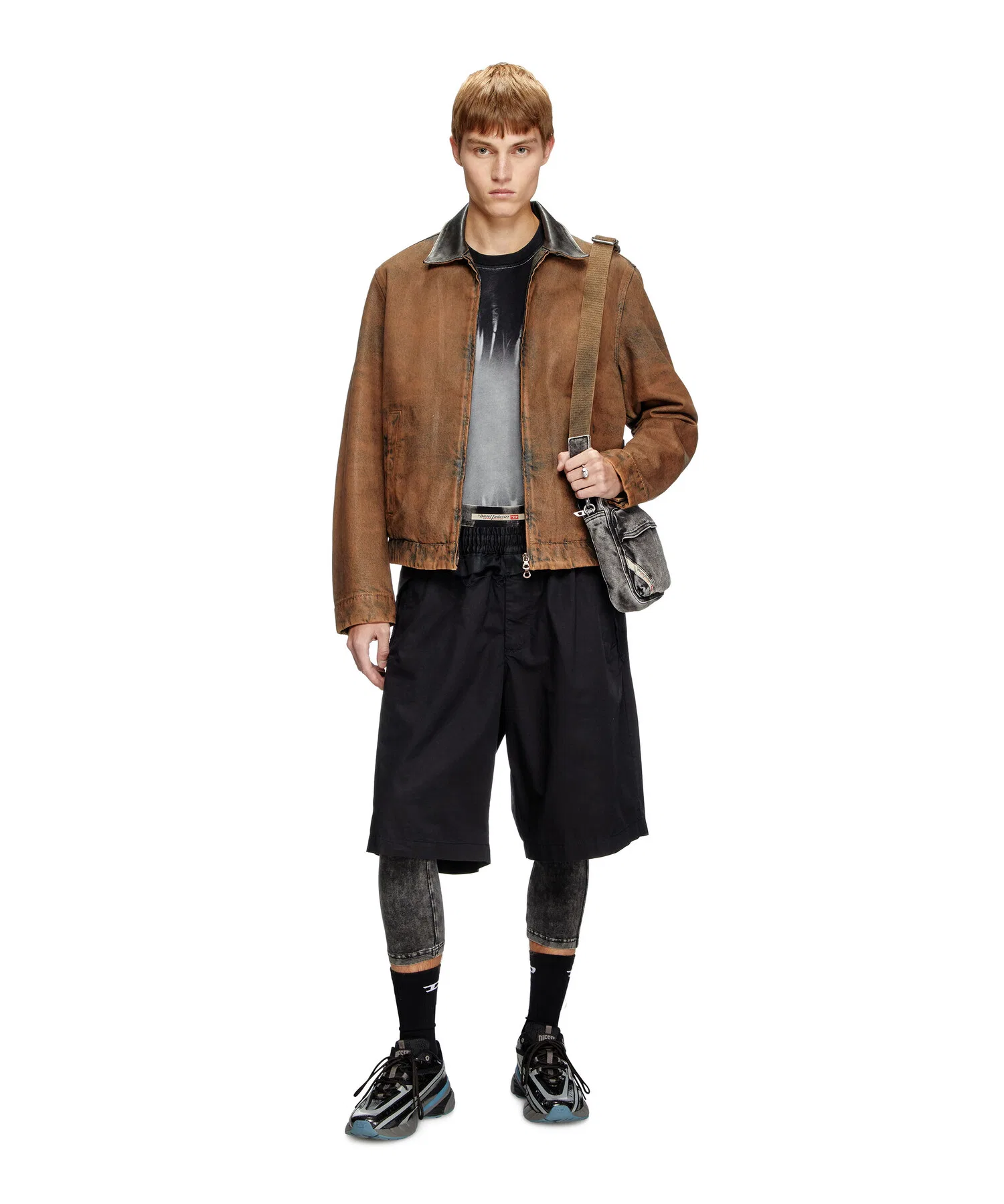 Мужские шорты DIESEL P-GUSTAF-SHORT — фото 3
