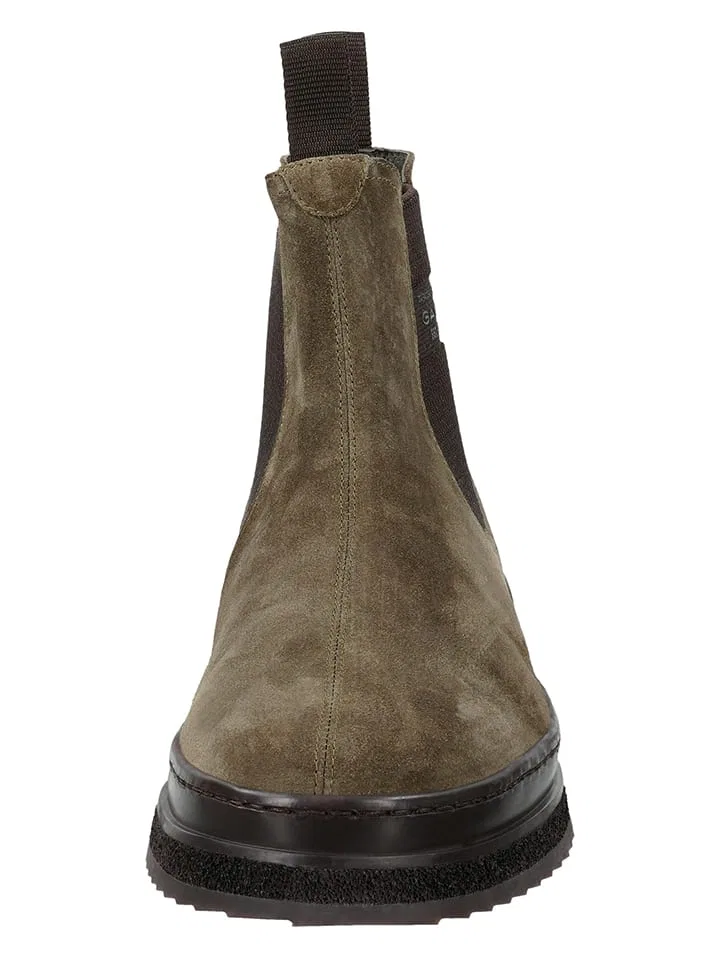 Челси-ботинки из велюровой кожи, GANT Footwear, коричневый — фото 2