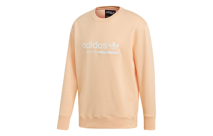 Свитшот Kaval Crew Мужской Глянцевый Оранжевый Adidas Originals — фото 2