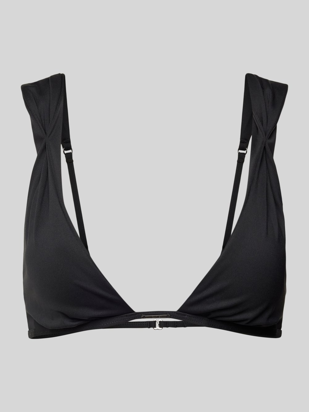 

Верх бикини с аппликацией в виде этикетки Calvin Klein Underwear, черный