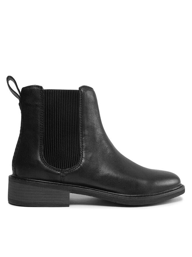 Ботинки женские Clarks Cologne Arlo 2 на плоской подошве, черный