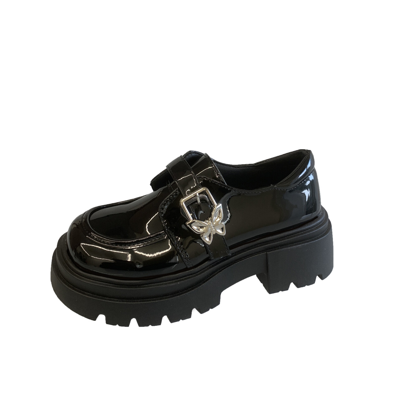 

Лоферы женские Shuxi, цвет Gloss Black