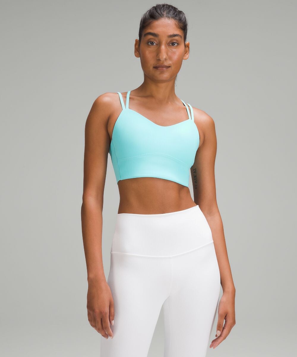 

Спортивный бюсгальтер Lululemon, синий