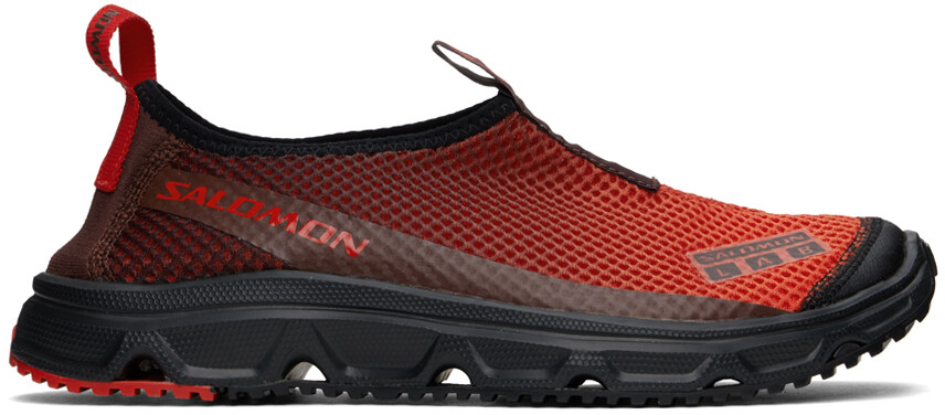 

Красные кроссовки RX Moc 3.0 Salomon, Rum raisin/Aurora red/High risk red