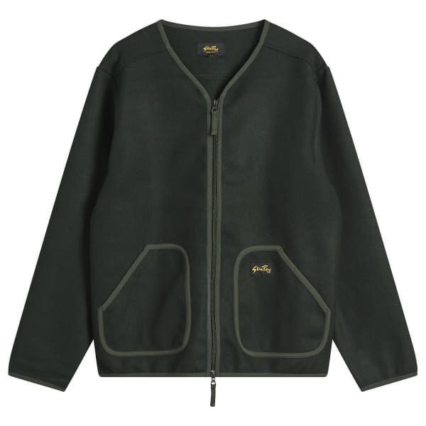 

Кардиган из шерстяного флиса Stan Ray, Botanical Green