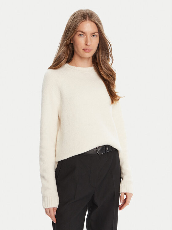 

Свитер regular fit Febisan 50478315 Boss, экрю