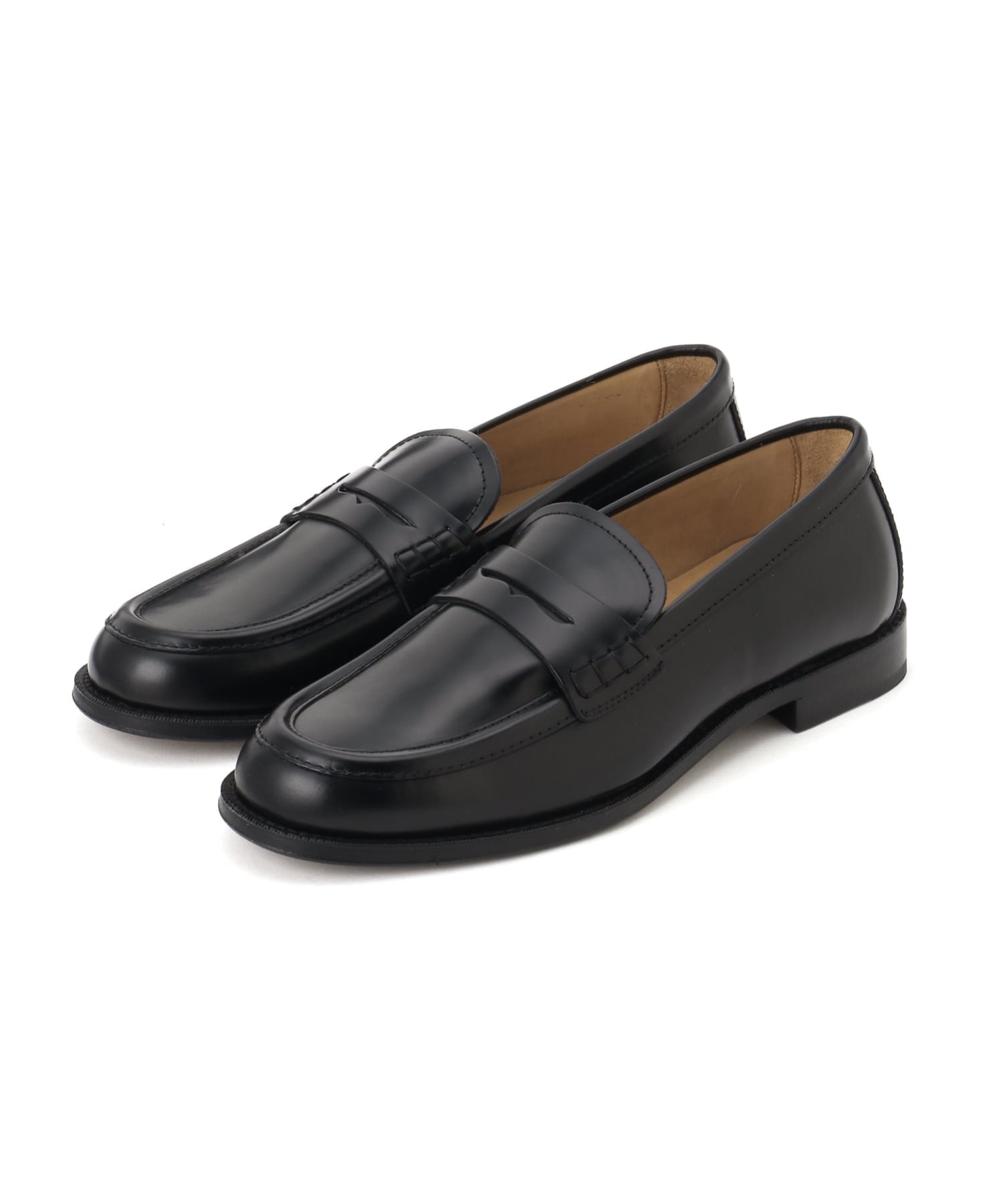 (М) Кожаные лоферы BANANA REPUBLIC, BLACK — фото 3