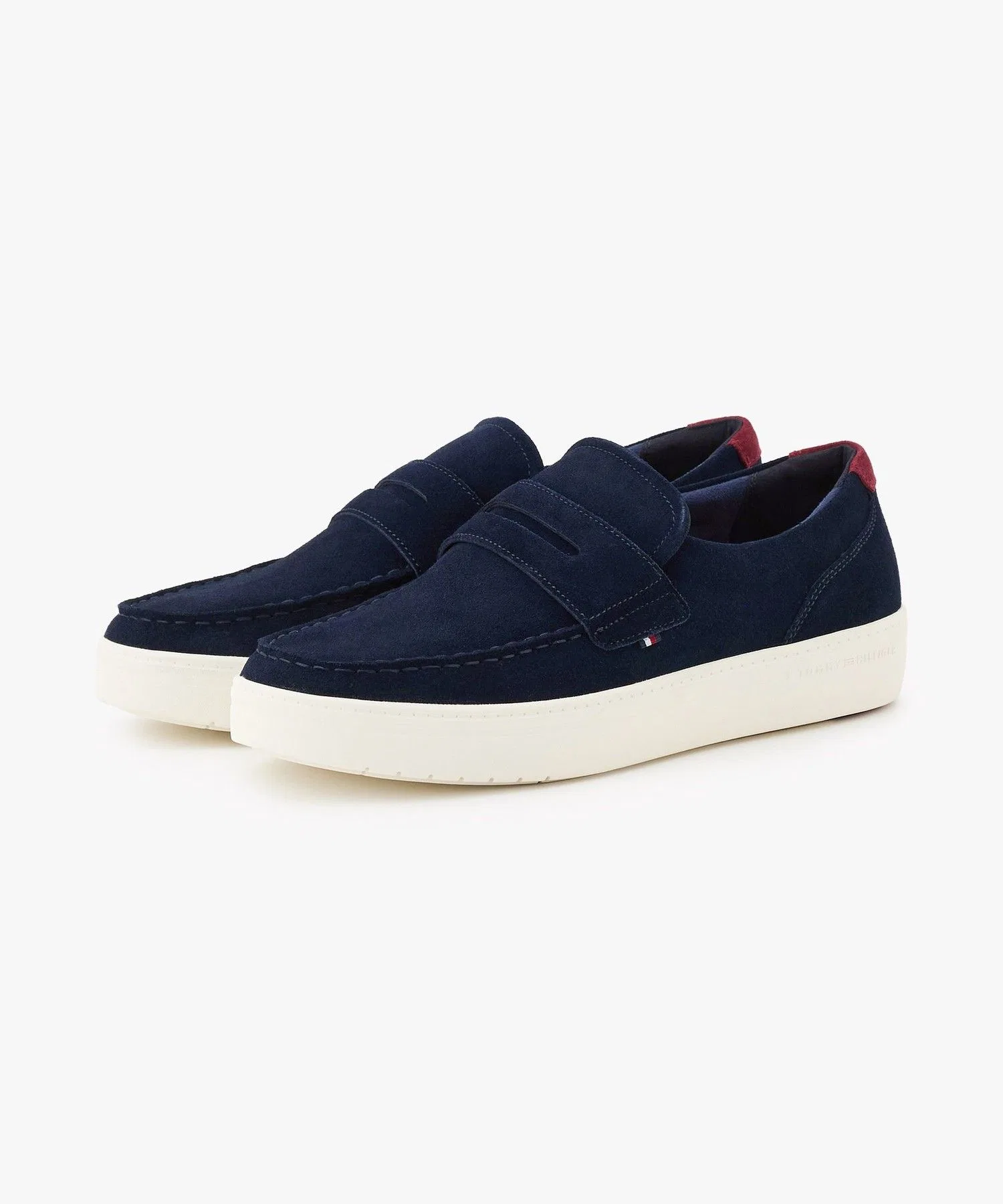 Мужские замшевые лоферы Tommy Hilfiger мультиколор