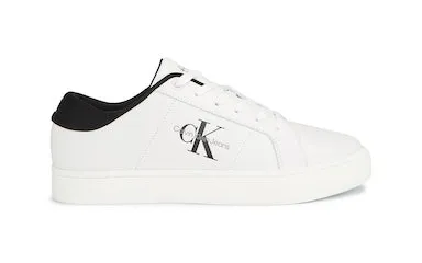 

Кроссовки Calvin Klein Jeans "CLASSIC CUPSOLE LOW ML LTH", с надписью логотипа сбоку, повседневная обувь, полуботинки, туфли на шнуровке, черный