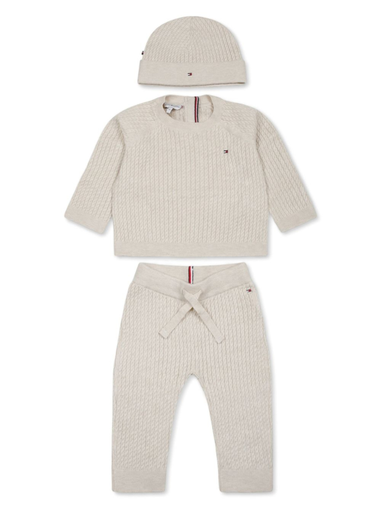 

Комплект из трикотажных брюк Tommy Hilfiger Junior, нейтральный цвет