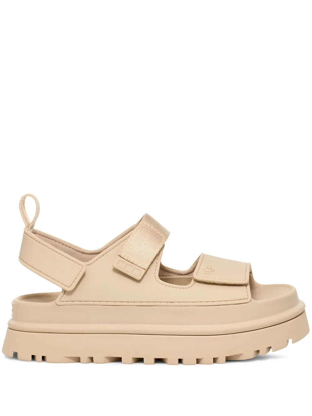 Сандалии GoldenGlow на платформе UGG, нейтральный