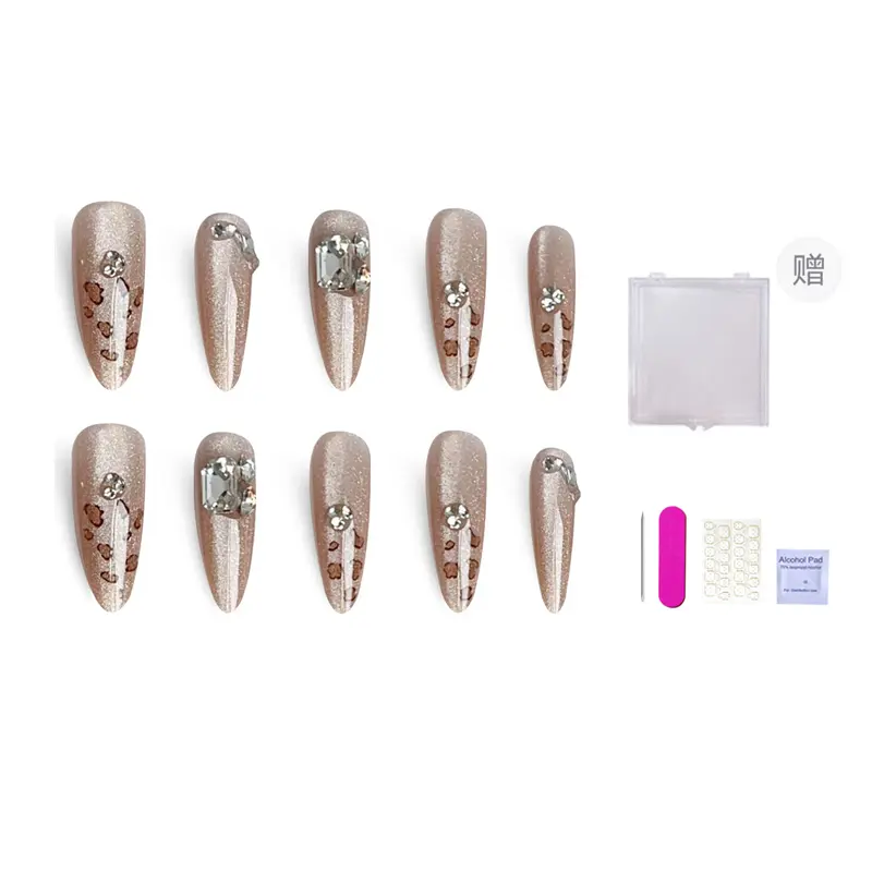 

Искусственные ногти для женщин ORANOT, Long S, Fits 80% [Includes Storage Box]15-11-12-11-8