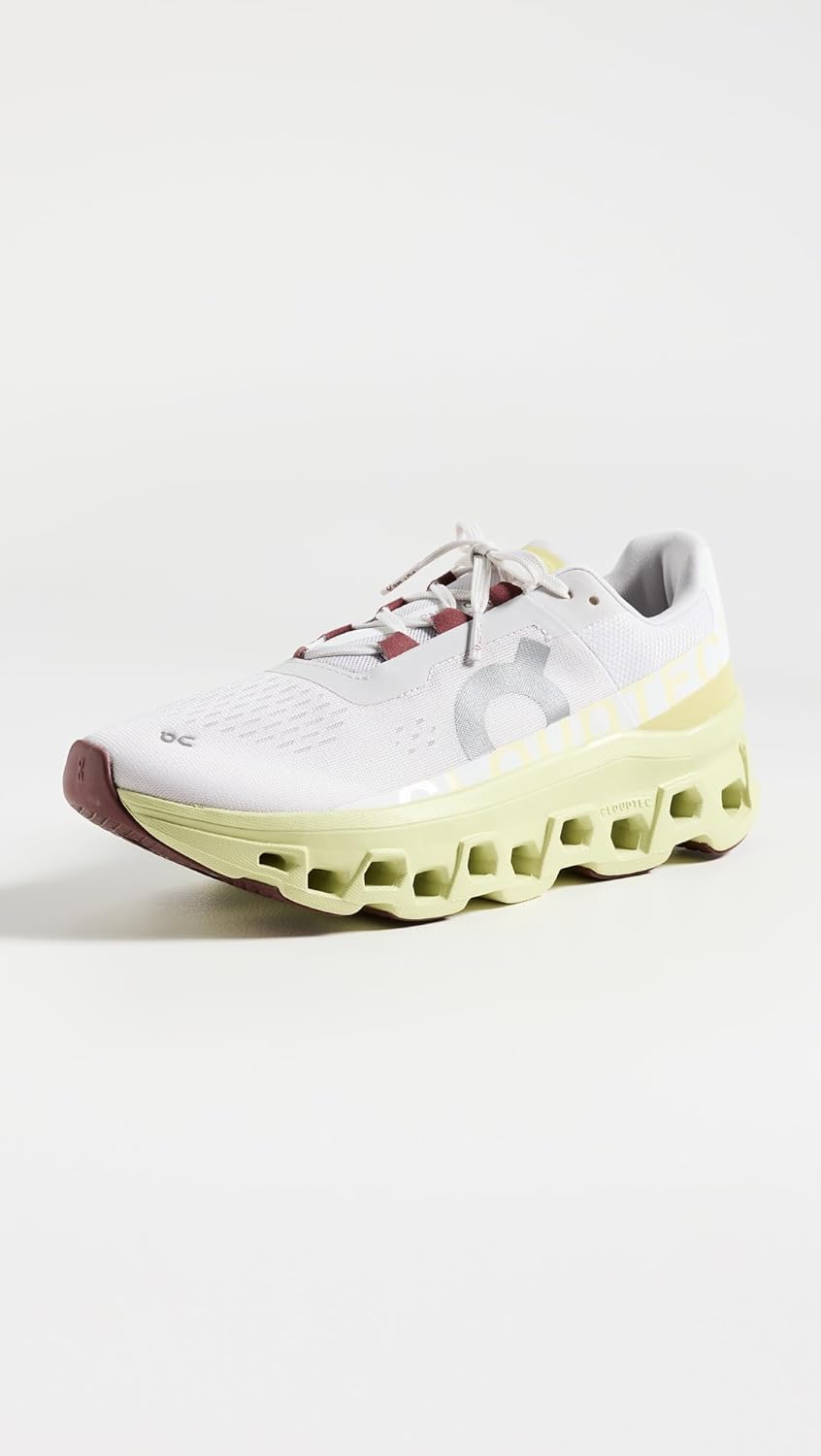 Кроссовки On Damen Cloudmonster Sneaker, Frost/Acacia — фото 2