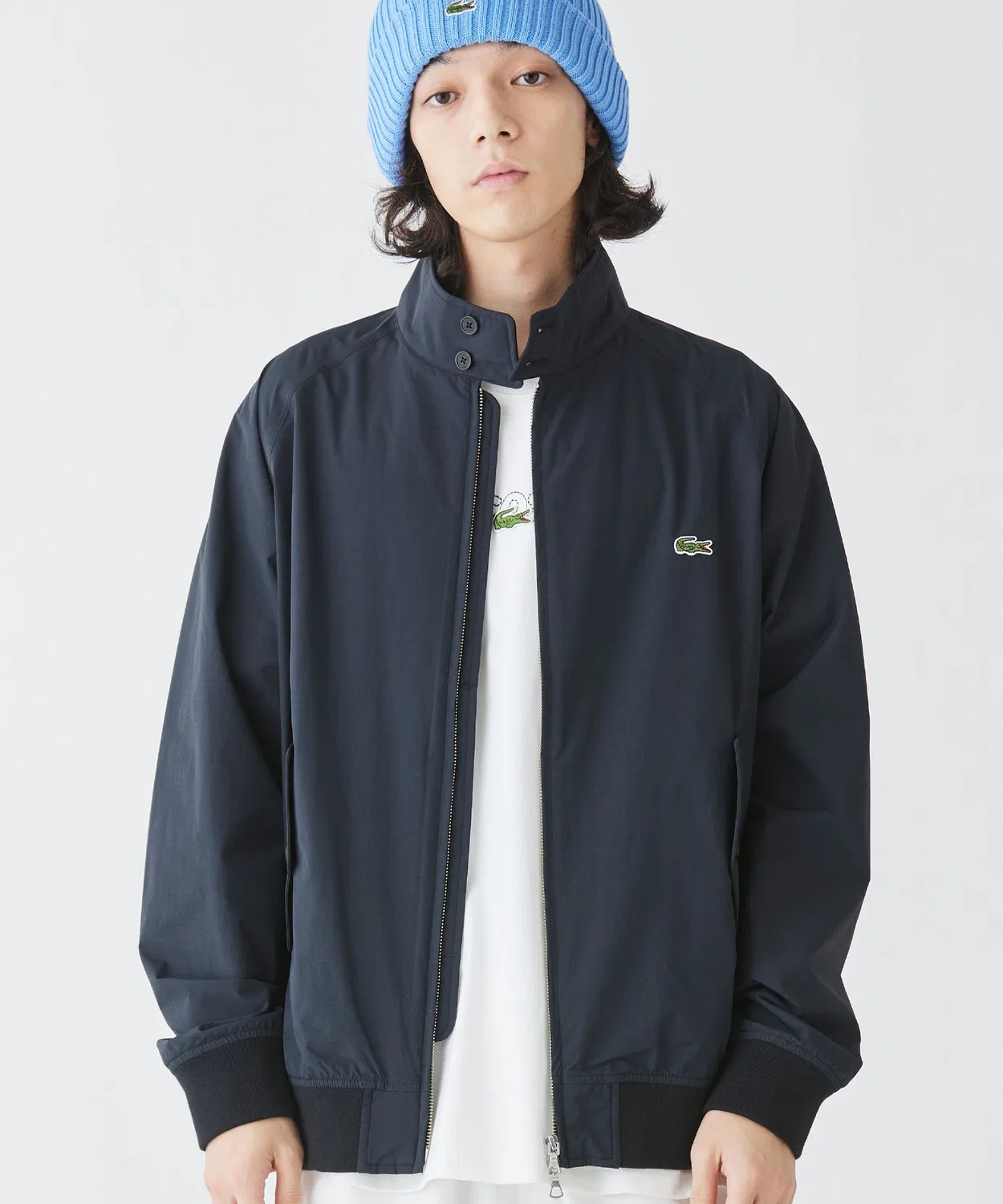 Куртка-бомбер Lacoste Swing Top, 2.5-слойная, чёрный