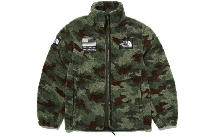 

Бархатная куртка мужская камуфляжная The North Face, цвет Camouflage