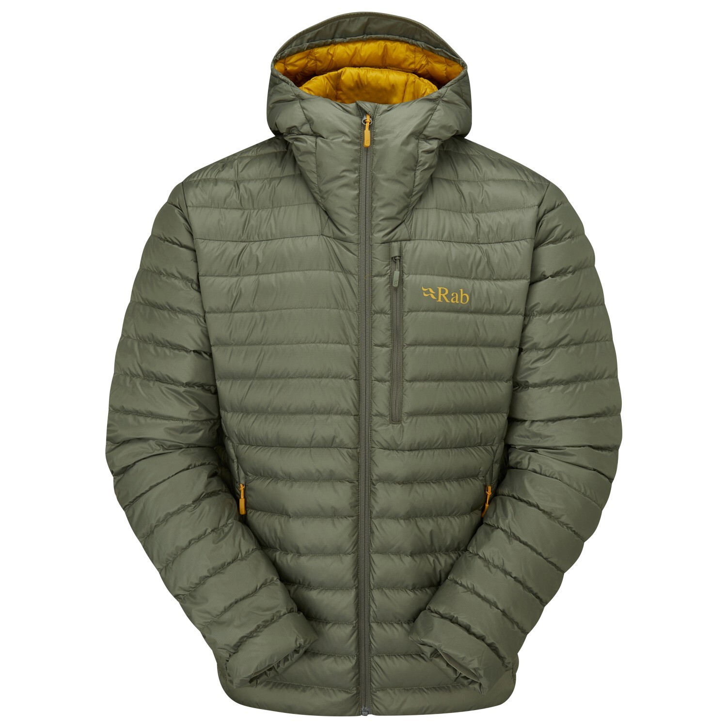 

Пуховик Rab Microlight Alpine, цвет Light Khaki