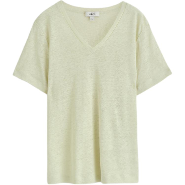

COS Футболка женская светло-зеленая, Зеленый, COS Футболка женская светло-зеленая