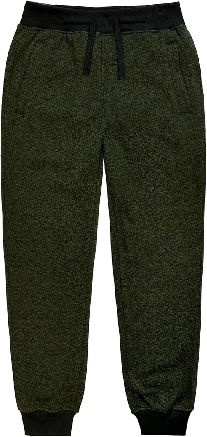 Спортивные брюки Southpole для мальчиков из флиса Active Basic, Marled Olive(New/Logo Patch)
