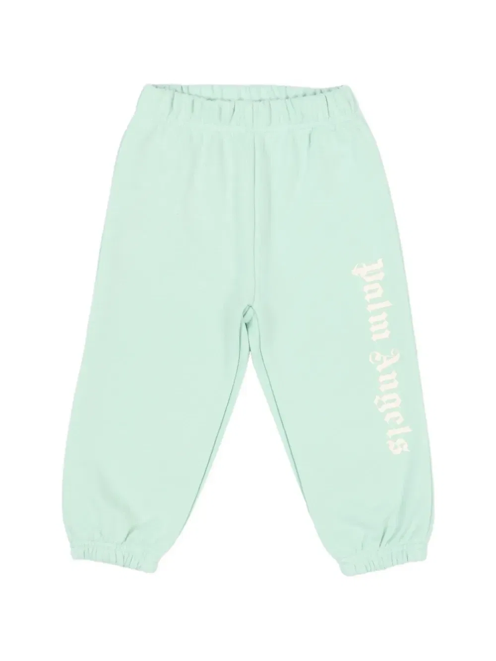 Спортивные брюки с принтом-логотипом Palm Angels Kids, зеленый