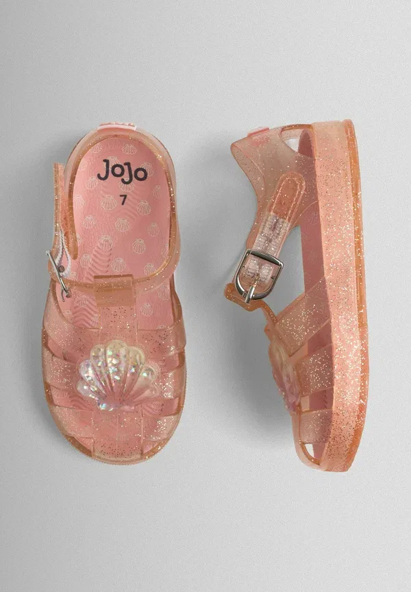 Сандалии-слайды Regular fit Jojo Maman Bébé, светло-розовый — фото 3