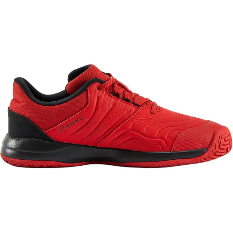 Детские кроссовки с амортизацией Anti Kick Low Top DECATHLON, красный — фото 2