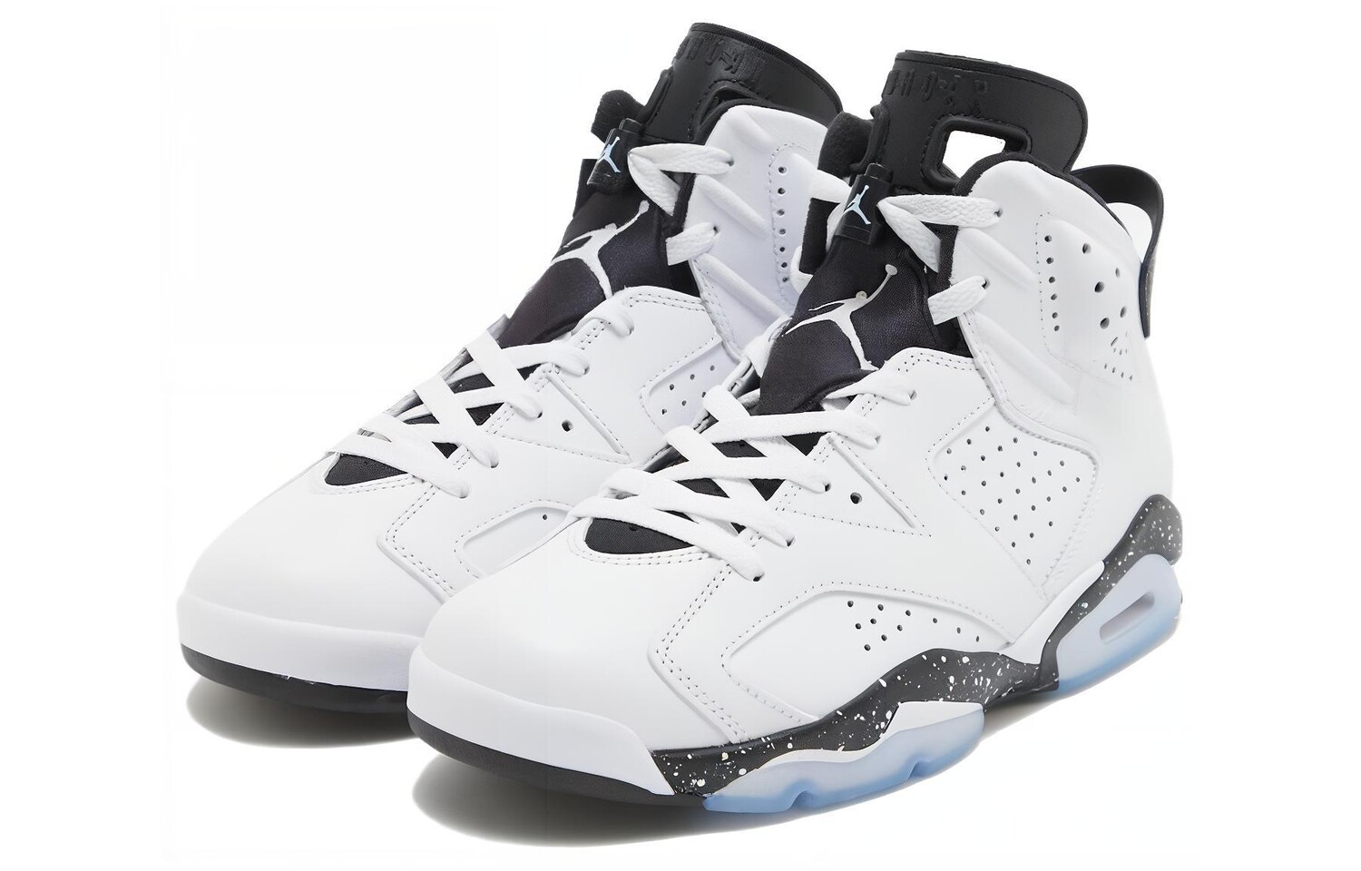 Мужские баскетбольные кроссовки Jordan Air Jordan 6 Vintage, Black/White — фото 2