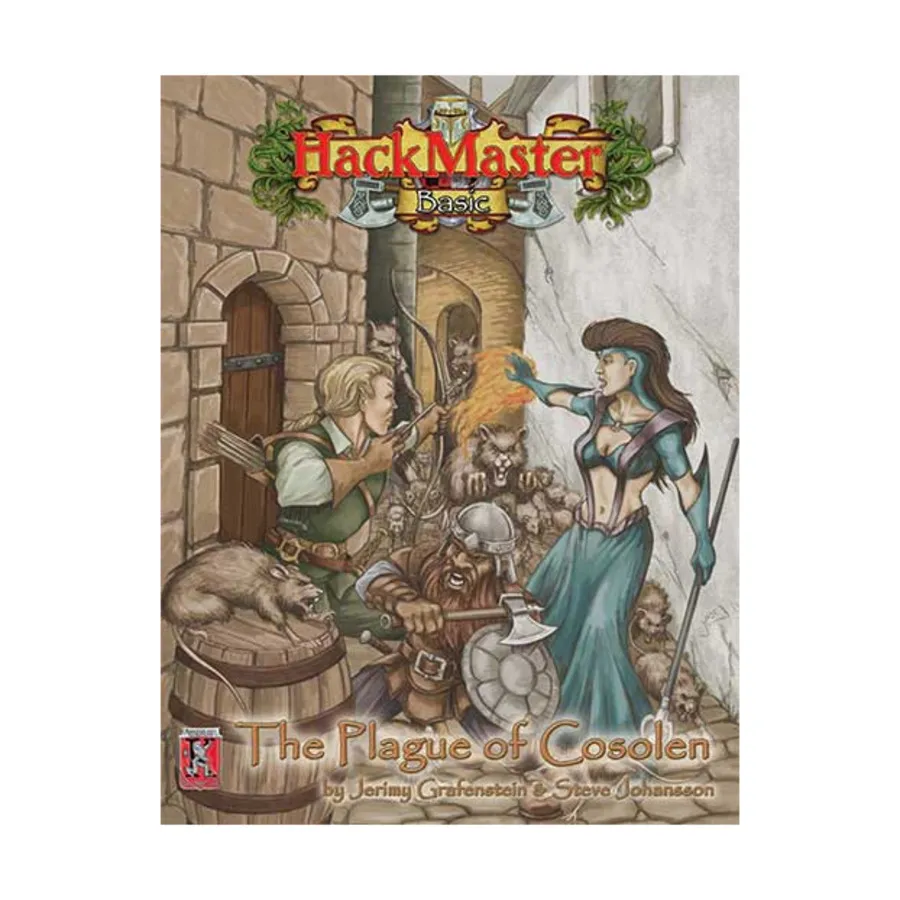 

Plague of Cosolen, HackMaster (5th Edition), мягкая обложка