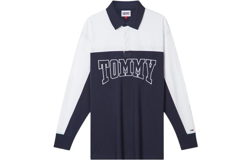 

Tommy Hilfiger Мужская поло синяя, белая, разноцветная