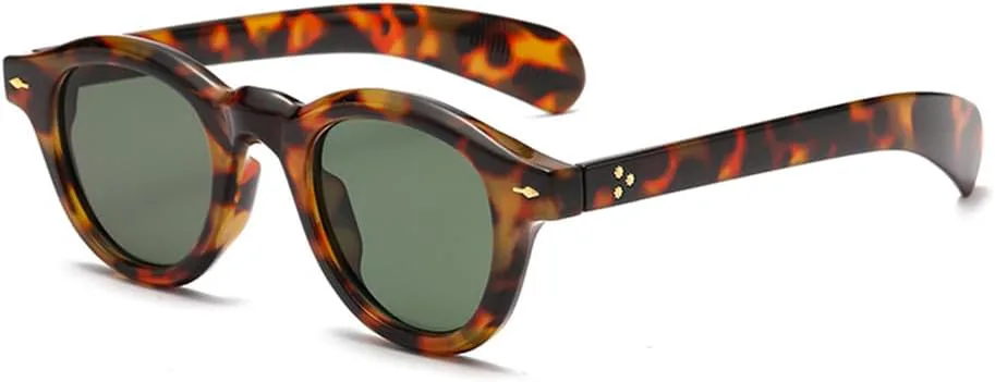 

Солнцезащитные очки UV400 с овальной оправой и леопардовым принтом для женщин и мужчин, для бега и занятий спортом на открытом воздухе UYPTK, Hawksbill Green