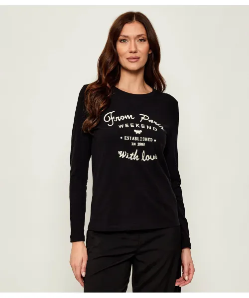 

Блузка Alias Regular fit Weekend Maxmara, черный