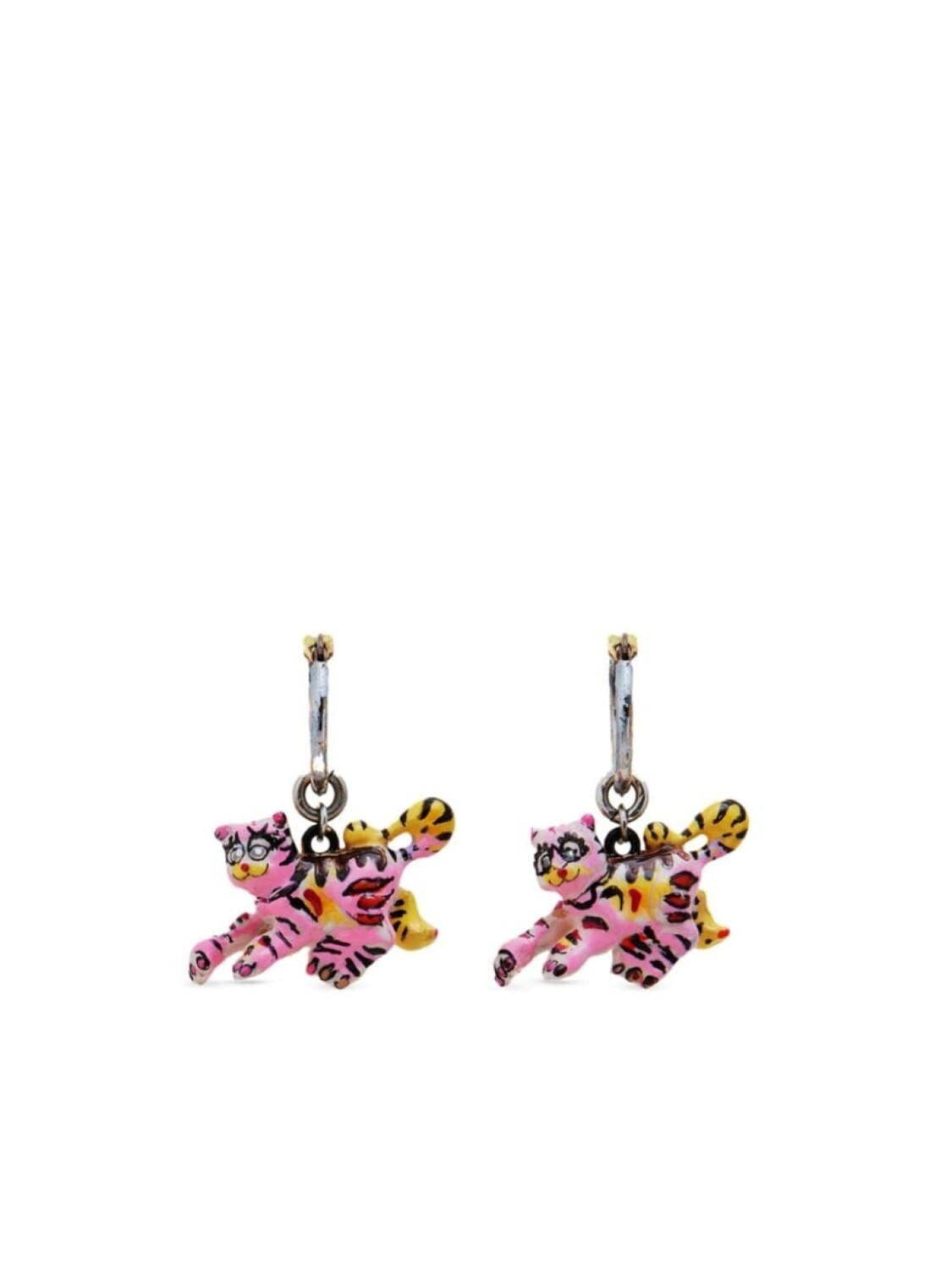 

Серьги-кольца с подвеской Marni, розовый