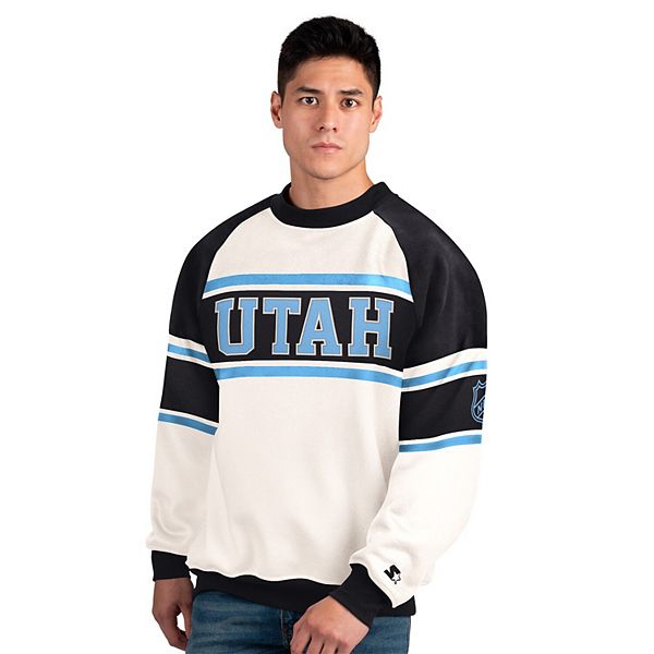 

Мужской белый свитшот Utah Mammoth Defense Fleece Starter