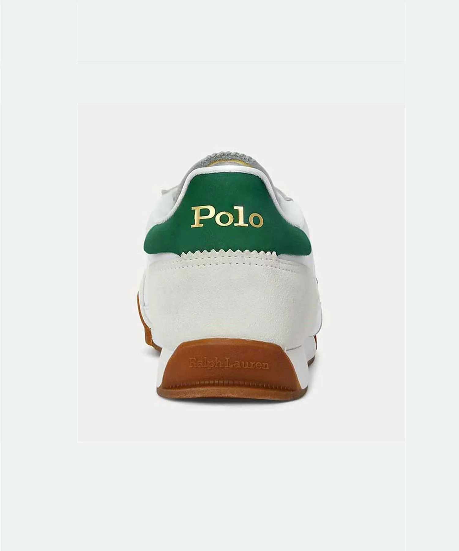 Кроссовки Polo Ralph Lauren RE59 Hester бело-зеленого цвета Polo Ralph Lauren, White Green — фото 4